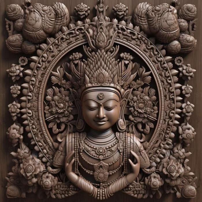 Games (Asoka Buddhist 4, GAMES_29508) 3D models for cnc